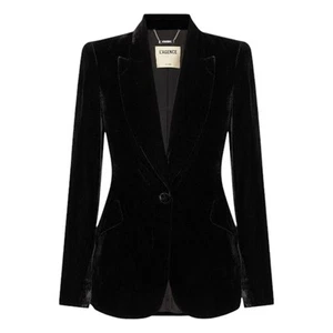 L'AGENCE Chamberlain Velvet Blazer 2 - Picture 1 of 11