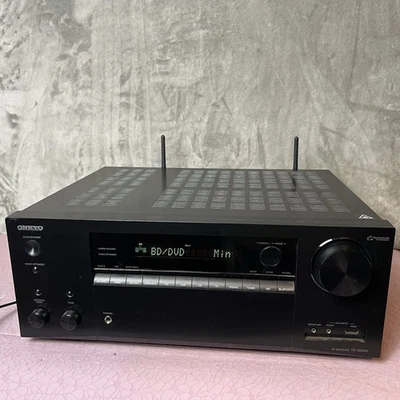 Onkyo TX-NR696 Smart AV Receiver Works w/ Sonos 4K Ultra HD AirPlay 2 Dolby Atmo - Image 1 of 4