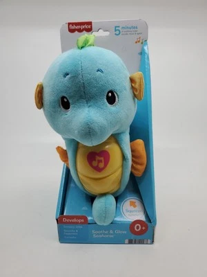 Fisher Price Calmar y Brillar Caballito de Mar Azul Juguete de Desarrollo Bebé Recién Nacido FUNCIONA Foto 1 de 3