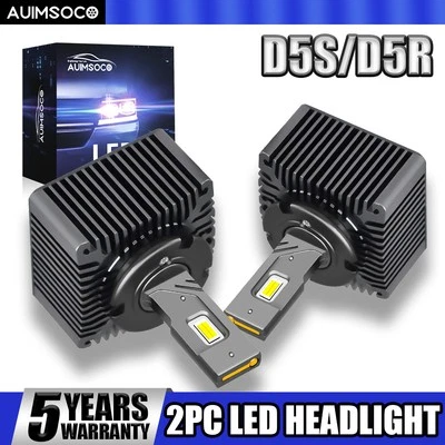 Combo faros LED bombillas altas bajas para Audi S5 2019 2021 2023 2024 2x D5S/D5R Foto 1 de 4