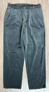 Vintage Polo Ralph Lauren 36x30 Grau Cord Plissee Made In USA - Bild 1 von 7