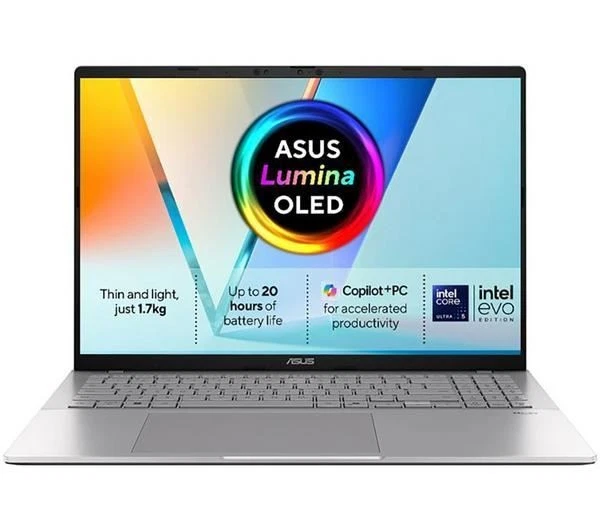 ASUS Vivobook S16 OLED S3607CA 16" Laptop - Intel Core Ultra 5 - REFURB-B - Image 1 of 1