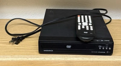 Reproductor de DVD Magnavox DP100MW8B con control remoto sin cables RCA totalmente probado funciona Foto 1 de 4