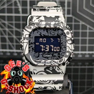 Casio G-Shock DW-5600 G-Universe Character White Black Square Mudman Frogman Etc - Picture 1 of 12