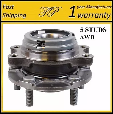 FRONT Wheel Hub Bearing Assembly For 2007-2008 INFINITI G35 4WD - Image 1 of 3
