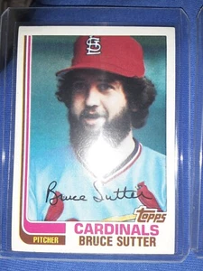 1982 Topps Baseball #260 Bruce Sutter St. Louis Cardinals FREE SHIPPING MVP HOF - Picture 1 of 1