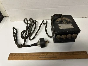 Antique Vtg American Flyer Toy Transformer Model 1250 75 Watts Earliest Version - Picture 1 of 8