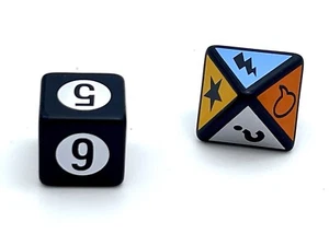 Game Die Set Scene It 80's Replacement Dice - Picture 1 of 1