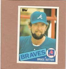 1985 Topps Traded Collector's Edition (Tiffany) Bruce Sutter #115T HOF EX-NM