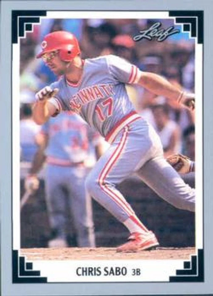 1991 Leaf #65 Chris Sabo NM-MT Reds - Image 1 of 1
