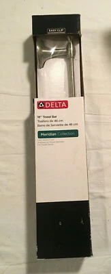 Barra de toalha de banho Delta 136668 Meridian 18" acabamento acetinado níquel - Imagem 1 de 4