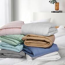 Tencel Lyocell Silky Lightweight Cooling Down Blanket Natural Cooling Oversize