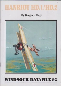 HANRIOT HD.1/HD.2-WINDSOCK DATAFILE 92-2002. - Picture 1 of 2