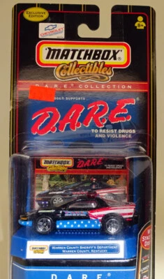 Matchbox Superfast "Premiere" Serie "DARE" Polizeiwagen USA Warren County - Bild 1 von 3