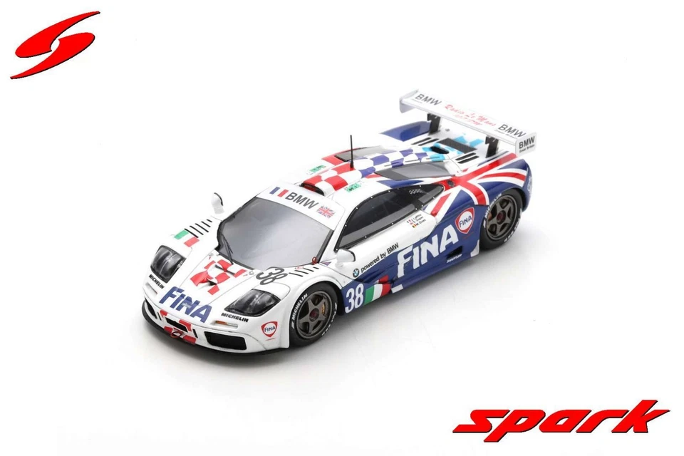 Spark 1/43 McLaren F1 GTR #38 24H Le Mans 1996 S6676 - Immagine 1 di 1