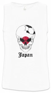 Japan Football Comet Herren Tank Top japanese Soccer Flag World Championship - Picture 1 of 1