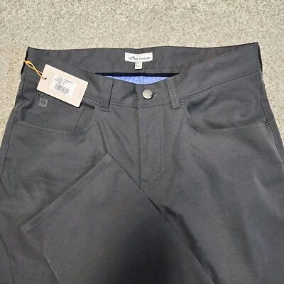 Pantalones Peter Millar EB66 Performance cinco bolsillos 30x34 - Nuevos con etiquetas $160 - Hierro - Golf Foto 1 de 4
