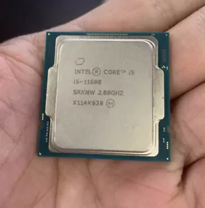 Intel core i5-11600 CPU 6 Cores 12 Threads 2.8GHz Processors LGA1200 Desktop - Picture 1 of 2