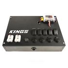 Adventure Kings 12V Control Box 4WD Caravan 5x 16A pre-wired switches 2 USB port