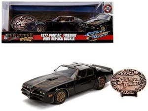 1977 Pontiac Firebird Trans Am Black with Replica Buckle "Smokey and the Bandit" - Picture 1 of 1