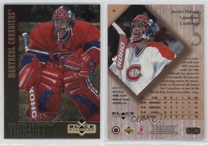 1996-97 Upper Deck Black Diamond Single Diamonds Gold Jocelyn Thibault #41