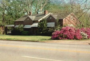 Jimmy Carters Büro ehemaliges Zuhause von Miss Lillian Georgia GA Postkarte - Bild 1 von 2