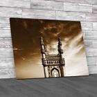 Discover Charminar Hyderabad's Iconic Landmark Sepia Canvas Print Large Picture