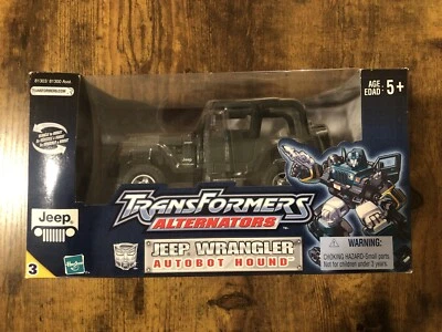 Alternadores Hasbro Transformers #3 Jeep Wrangler Autobot Hound, muestra de estudio Foto 1 de 3