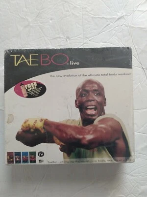 1999 Taebo Live Billy Blanks Set of 4 VHS Fitness Workout Tapes New In Box (NIB) - Image 1 of 3