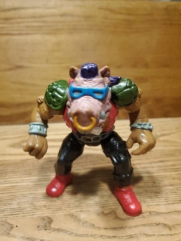 Bebop HARD HEAD Teenage Mutant Ninja Turtles TMNT Playmates 1988 Vintage Figure Cover