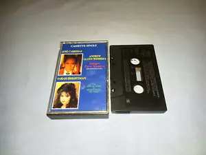 JOSE CARRERAS & SARAH BRIGHTMAN AMIGOS PARA SIEMPRE CASSETTE TAPE SINGLE - Picture 1 of 2