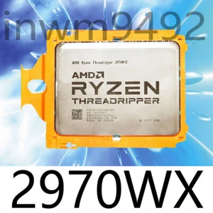 AMD Ryzen Threadripper 2970WX 3.00GHz 24-Core 48-Threads 250W sTR4 CPU Processor - Picture 1 of 1