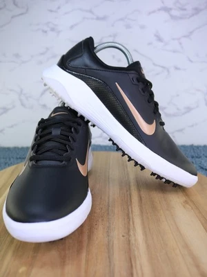Nike Vapor Golf Shoes Low Black Rose Gold AQ2323-001 Women's US Size 7 W Unused - Image 1 of 4