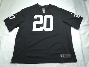 Oakland Raiders Nike Jersey Four Extra Large Darren McFadden Black Dri Fit Mens - Picture 1 of 7