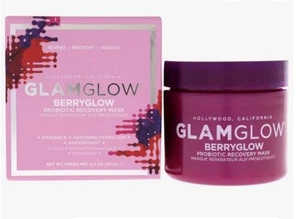 GLAMGLOW BerryGlow Probiotic Recovery Mask 75ml – Unused in Box - Picture 1 of 9
