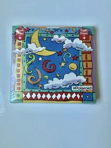 Polaroid Photograph Cardboard Frame Moon Clouds Pop Up Double Side Vintage NOS - Picture 1 of 2