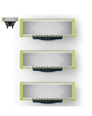 3X OneBlade Razor Shaver QP2520/QP2630 Replacement Blade Head One Blade Not OEM