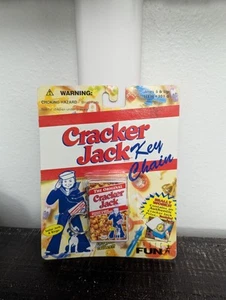 Vintage Cracker Jack Sailor Keychain with Authentic Cracker Jack Prize NIP 1996 - Picture 1 of 2