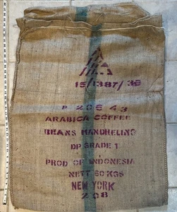 Vintage Arabica Kaffeebohnen, Indonesien, Jutesack - Bild 1 von 5