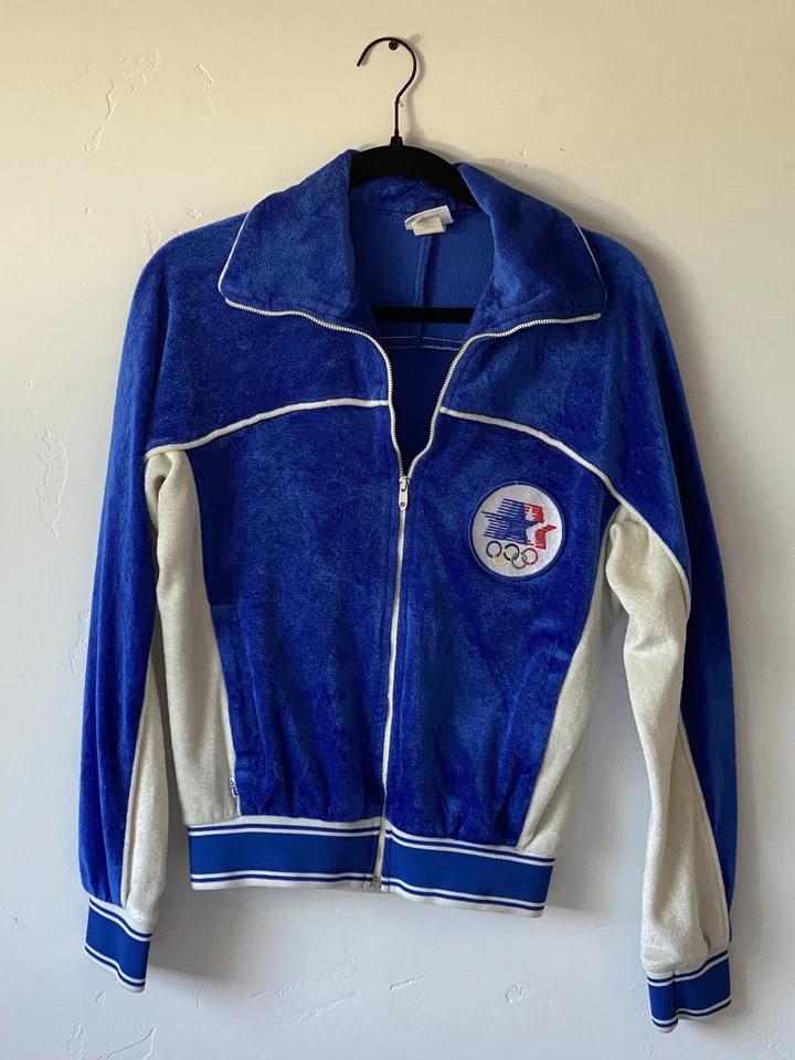 Vintage 1984 Los Angeles LA Olympic Games Team USA Levi's Track Jacket see pics - Image 1 of 4