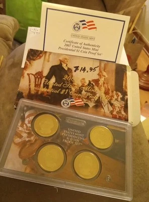 2007 United States Mint Presidential $1 Coin Proof Set in Original Box - Image 1 of 4