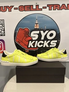 Valentino Garavani Side VLTN Logo Sneaker Neon Herren Gr. 42 / 9 - Bild 1 von 5