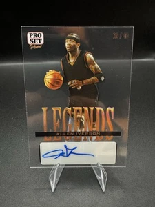 ALLEN IVERSON 76ERS 2023 Leaf Pro Set Pure Legends BRONCE AUTOMÁTICO/40 - Imagen 1 de 3