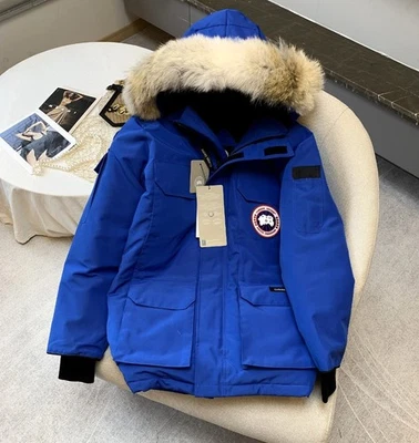 Jaqueta masculina Canada Goose azul A primeira escolha para o inverno ✨ - Imagem 1 de 4