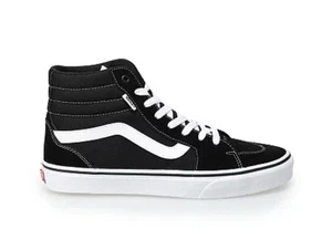 Zapatos de skate atléticos VANS FILMORE Hi para hombre blancos y negros VN0ASHZLIJU TALLA US 7 NUEVOS EN CAJA - Imagen 1 de 9