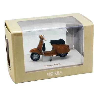 NOREV 1/18 Vespa 50R 1969 Positano Yellow Diecast Scooter Model Toy 182080 - Image 1 of 3