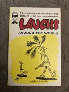 Cartoon Vintage Pb, Laughs Around The World no author, Berkley G292, 1959, VG+ - Picture 1 of 7
