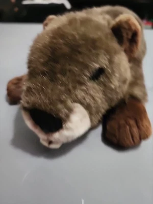 Beaver Russ Berrie Yomiko Classics бобр 18 дюймов реалистичный плюшевый - Изображение 1 из 4