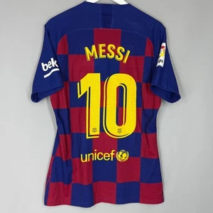 Maillot domicile FC BARCELONE 2019 2020 NIKE AUTHENTIQUE NUMÉRO JOUEUR #10 MESSI - Photo 1/16