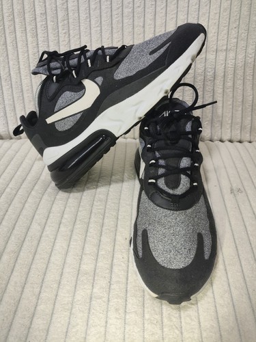 Scarpe da corsa Nike Airmax React 270 Op Art grigie da uomo taglia UK 9